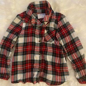 Old Navy Plaid Button Up